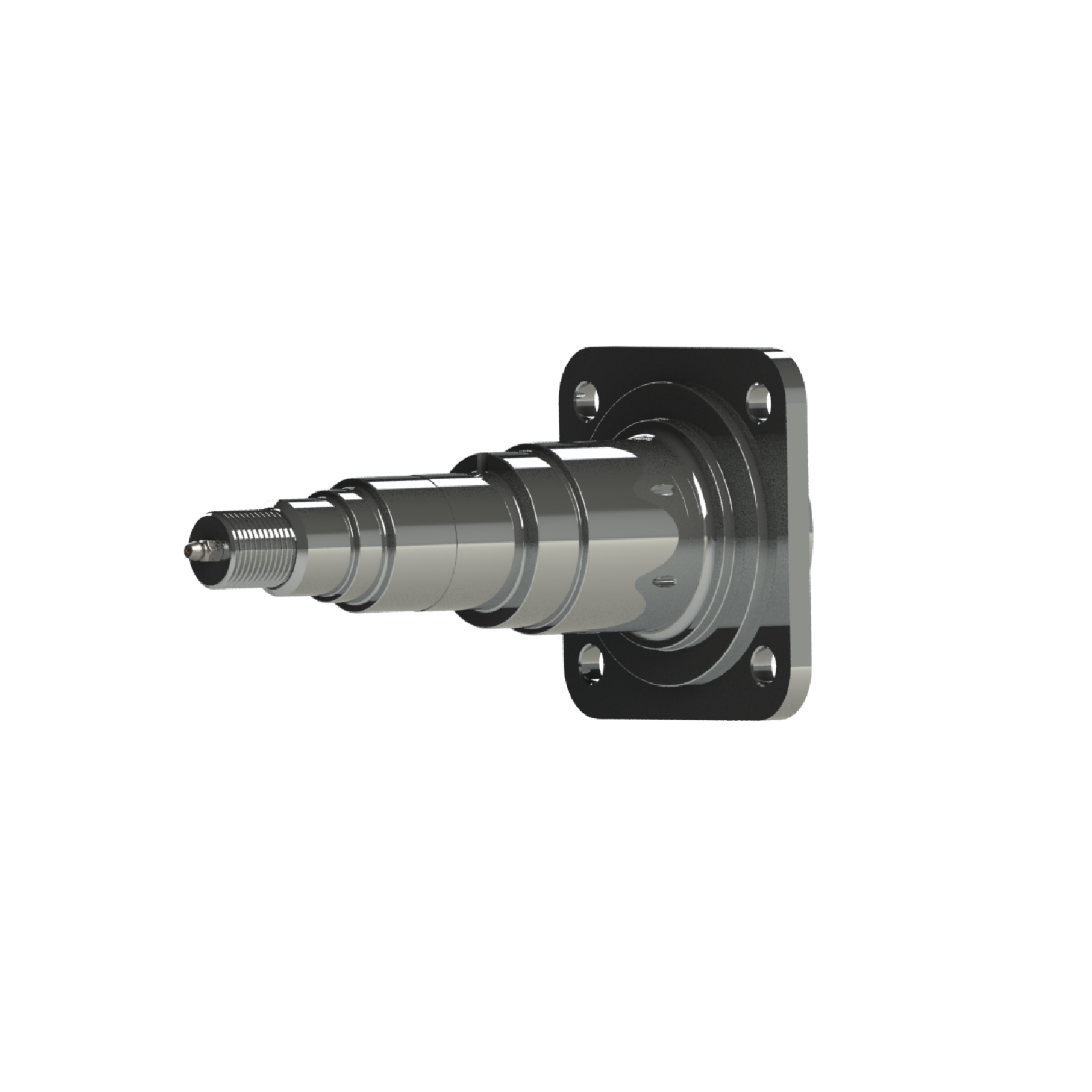 8000 Flanged Spindle #42 .STEP