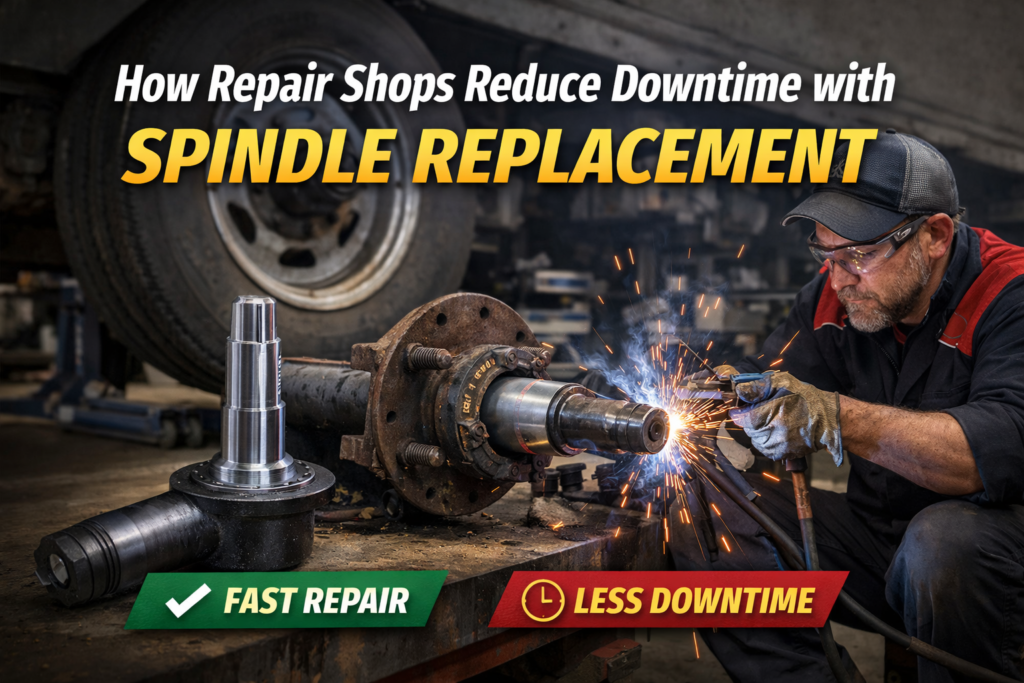 Axle Spindles Replacement Parts