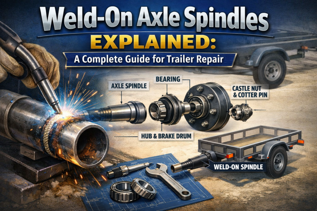 Axle Spindles Replacement Parts
