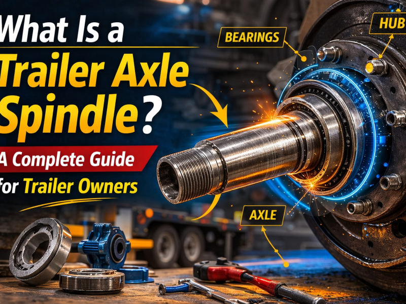 What Is a Trailer Axle Spindle A Complete Guide for Trailer Owners